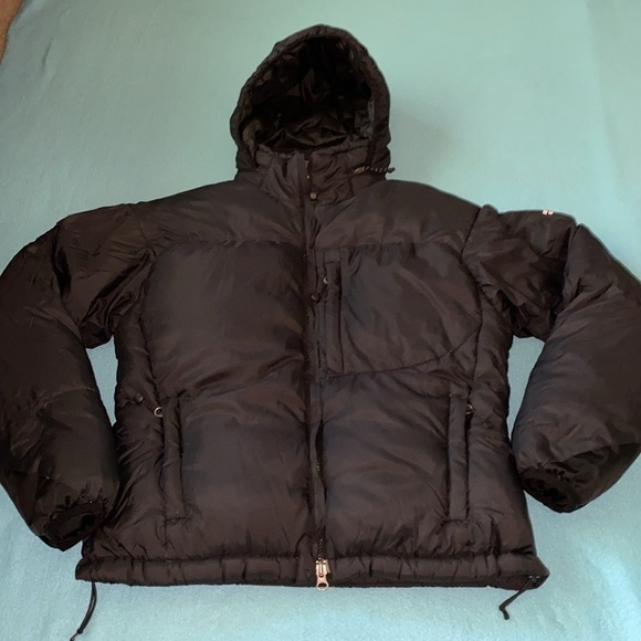 THE NORTH FACE summit series goose down warm coat with hood tiny flaw size SP - Picture 1 of 16